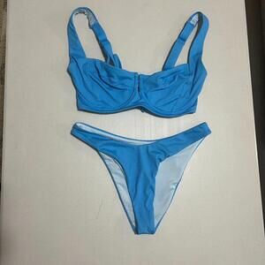 Victoria Seceret Full Coverage Bikini Top 32DD and Bottom Small